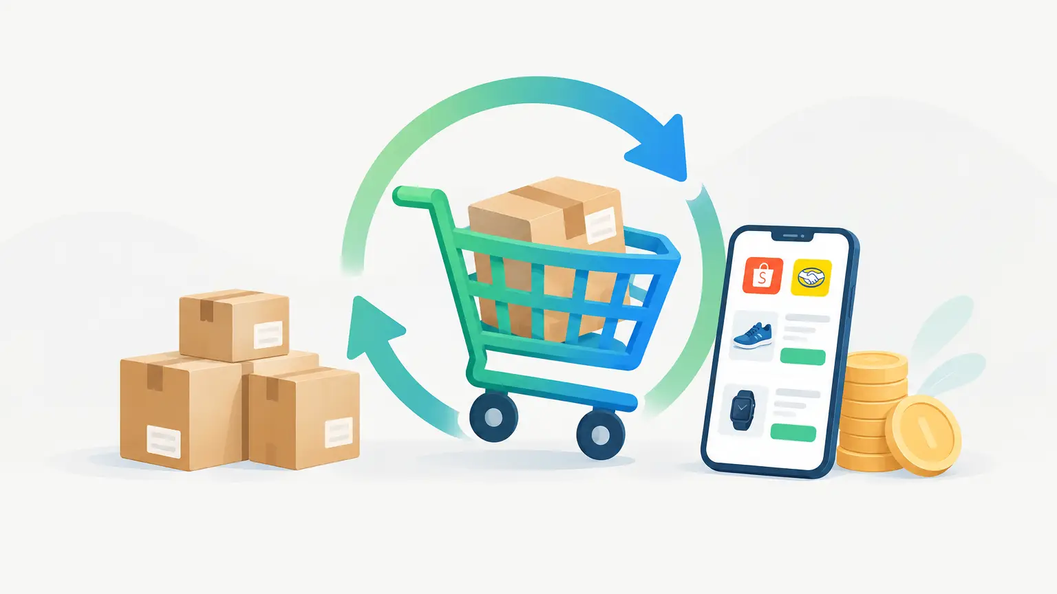 Como vender na Shopee e no Mercado Livre em 2026: 5 passos